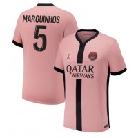 Paris Saint-Germain Marquinhos #5 Replica Third Shirt 2024-25 Short Sleeve